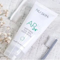 Kem Đánh Răng Ap24 Whitening Fluoride Toothpaste 110G - Sản phẩm làm trắng răng hiệu quả từ Mỹ, bảo vệ men răng và hơi thở tươi mát