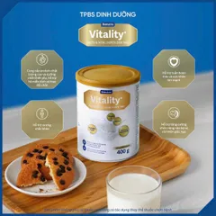 Sữa Dinh Dưỡng Belnutris Vitality+ 400g - Thực Phẩm Bổ Sung Dinh Dưỡng Cao Cấp Nhập Khẩu Từ Đức, Hỗ Trợ Sức Khỏe và Năng Lượng Hàng Ngày