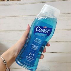 Tắm Gội Coast 2In1 532ml (Mẫu Mới)