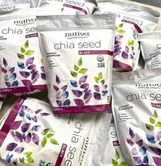 Hạt Chia Dinh Dưỡng Giàu Omega3 Canxi Nutiva Organic 907G 