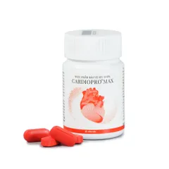 Cardiopro Max - Viên Uống Hỗ Trợ Tim Mạch Organic, Giảm Mỡ Máu, Ngăn Ngừa Xơ Vữa Động Mạch - Hộp 30 Viên Sạch Từ IMC