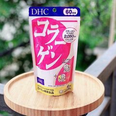 Viên uống đẹp da DHC Collagen 60 ngày - Tăng cường độ ẩm, giảm nếp nhăn, phục hồi sức khỏe làn da cho vẻ đẹp trẻ trung tự nhiên