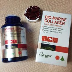 Viên Uống Collagen Careline Bio-Marine 2000mg - Tăng Cường Đàn Hồi Da, Giảm Nếp Nhăn, Bổ Sung Vitamin & Khoáng Chất tự nhiên