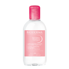 Nước Cân Bằng Bioderma Sensibio Tonique 250mL - Toner Dành Cho Da Nhạy Cảm, Cấp Nước, Làm Dịu Da, Hỗ Trợ Tái Tạo Da Mụn