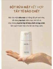 Sữa Rửa Mặt Dạng Bột Su:m37 Micro Active Powder Wash 60g - Tẩy Tế Bào Chết Dịu Nhẹ Cho Da Nhạy Cảm, Độ pH 5.5-6.5