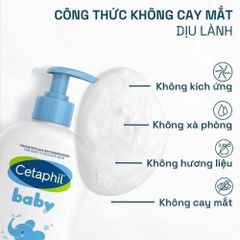 Sữa Tắm - Gội Cetaphil - Baby Gentle Wash & Shampoo 400ml