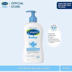 Sữa Tắm - Gội Cetaphil - Baby Gentle Wash & Shampoo 400ml
