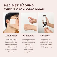 Toner Cánh Kim Ngân Hoa Lalamos 250ml - Dưỡng Ẩm và Se Khít Lỗ Chân Lông, Phù Hợp Cho Da Nhạy Cảm