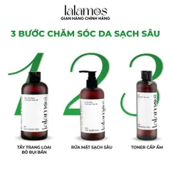 Toner Cánh Kim Ngân Hoa Lalamos 50ml - Dưỡng Ẩm, Se Khít Lỗ Chân Lông, Phù Hợp Với Da Nhạy Cảm