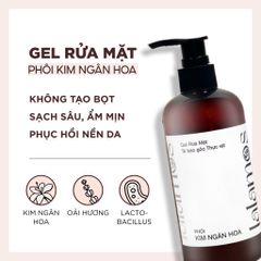 Sữa Rửa Mặt Lalamos Phôi Kim Ngân Hoa 280ml - Làm Sạch Sâu, Cấp Ẩm, Dưỡng Da Mềm Mại, An Toàn Cho Mọi Loại Da