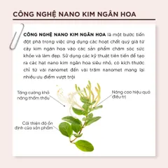Serum Dưỡng Ẩm Nano Kim Ngân Hoa LALAMOS 50ml - Khôi Phục & Tái Tạo Da Mềm Mại, Chiết Xuất Tự Nhiên, An Toàn Cho Da Nhạy Cảm