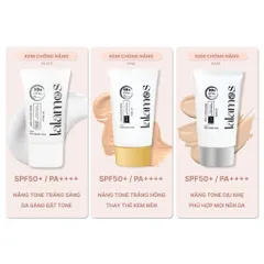 Kem Chống Nắng Lalamos Nhụy Kim Ngân Hoa Tone Up Unisex SPF 50+ PA++++ - Bảo Vệ Da, Nâng Tông, Dưỡng Ẩm - 50ml