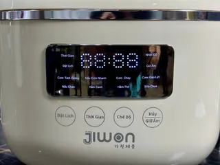 Nồi Cơm Điện Tách Đường JIWON JW-34F 1.2L - Giải Pháp Nấu Cơm Thông Minh, Giảm Tinh Bột Hỗ Trợ Người Tiểu Đường, Ăn Kiêng