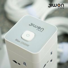 Ổ Cắm Điện Đa Năng JIWON 12 Ổ Cắm - Tích Hợp 2 Type-C & 2 USB, An Toàn, Tự Ngắt, Sạc Siêu Nhanh cho Gia Đình & Văn Phòng