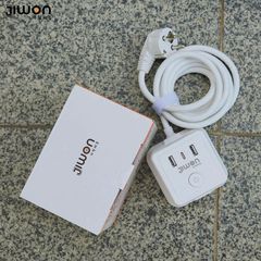 Ổ Cắm Điện Đa Năng JIWON 12 Ổ Cắm - Tích Hợp 2 Type-C & 2 USB, An Toàn, Tự Ngắt, Sạc Siêu Nhanh cho Gia Đình & Văn Phòng