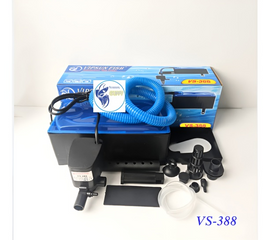 Bộ máy bơm + hộp lọc nước VIPSUN VS-388 - Thiết bị lọc nước cho hồ cá cảnh, sục oxy và giữ nước sạch, dễ dàng lắp đặt
