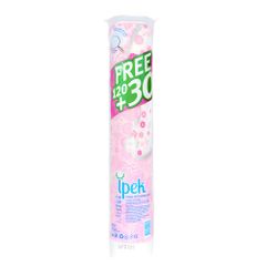 Bông Tẩy Trang Ipek Combo 5 Gói 150 Miếng - 100% Cotton Tự Nhiên, Siêu Mềm Mịn, Dành Cho Mọi Loại Da