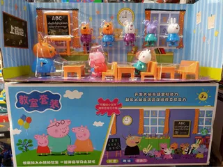 Bộ Đồ Chơi Lớp Học Heo Peppa RL686-1 - Đồ Chơi Giáo Dục Cho Trẻ Em Từ 3 Tuổi - Peppa Pig Classroom Playset