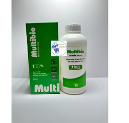 Vi sinh Multibio PLUS - Bổ sung enzyme tiêu hóa, khử mùi tanh và làm trong nước cho bể cá cảnh 125ml