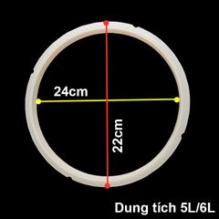 Gioăng Nắp Nồi Áp Suất Điện SUNHOUSE 22cm - Linh Kiện Chính Hãng cho Nồi SH1550, SHD1752, SHD1755, SHD1756, SHD1669