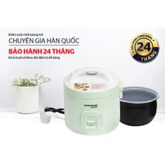 Nồi Cơm Điện SUNHOUSE MAMA SHD8665B 1.8L - Nấu Cơm Ngon, Giữ Ấm, Màu Xanh Ngọc, Chất Liệu Nhựa Siêu Bền