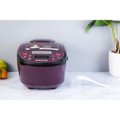Nồi cơm điện tử 1.8L SUNHOUSE SHD8909 - 6 Chế độ Nấu Tự Động - Nấu Nhanh và Tiết Kiệm Thời Gian Cho 4-6 Người