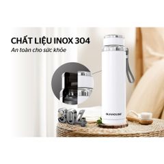 Bình Giữ Nhiệt Inox SUNHOUSE 720ml Flexi - Thiết Kế Sang Trọng, Chất Lượng Cao, Duy Trì Nhiệt Tối Ưu