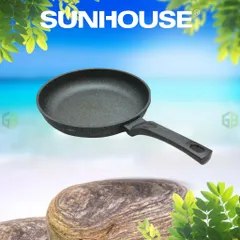 Chảo chống dính siêu bền đá 26cm SUNHOUSE SBD26