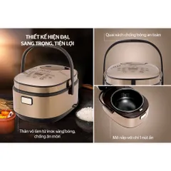 Nồi cơm điện cao tần 1.5L SUNHOUSE MAMA SHD8955
