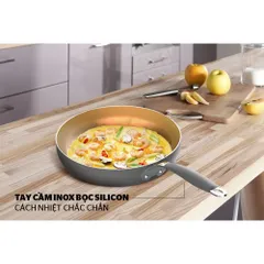 Chảo chiên Ceramic đáy từ SUNHOUSE SHG1128MCA
