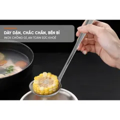 Muôi vá múc canh 290 Inox SUNHOUSE KS-LA290I - Inox