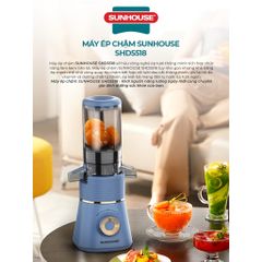 Máy ép chậm làm kem SUNHOUSE SHD5518 236749