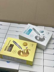 Hộp 10 Miếng Mặt Nạ Laonmedi Meso Essence - Chăm Sóc Da Cấp Ẩm, Nâng Cơ, Tặng Kem Dưỡng Mắt 40ml - Sản Phẩm Hàn Quốc
