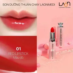 Son Dưỡng Thuần Chay Laonmedi - Cung Cấp Độ Ẩm, Màu Tự Nhiên, Thân Thiện Môi Trường - Sản Phẩm Làm Đẹp Đỉnh Cao Việt Nam