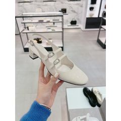 Giày búp bê nữ Mary Jane Double-Strap Slingback gót vuông mũi tròn Ailee 2244 - Thời trang nữ dễ phối đồ, sang trọng và thoải mái