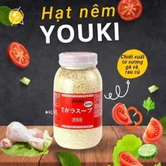 Hạt Nêm Hữu Cơ Youki Nhật Bản 520g - Nguyên Liệu Nấu Ăn Chất Lượng Cao Cho Món Ngon Hơn
