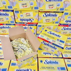 Đường ăn kiêng Splenda Zero Calorie Sweetener 1000 gói - Giải pháp ngọt lành mạnh từ Mỹ, không calo, an toàn cho người tiểu đường