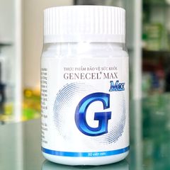 Genecel Max - Viên Nén Tăng Cường Miễn Dịch, Chống Oxy Hóa & Hạn Chế Lão Hóa 30 Viên - Giải Pháp Sức Khỏe Từ Hữu Cơ