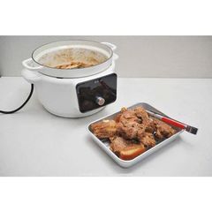 Nồi Nấu Chậm Instant Pot Dutch Oven 5.7L - Kiểu Dáng Sang Trọng, Đỏ/Trắng, Đun Nấu Thực Phẩm Hương Vị Tuyệt Hảo