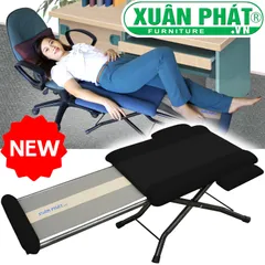 Ghế Ngủ Văn Phòng GN01 - Chất Liệu Nỉ Thoải Mái, Thiết Kế Gấp Gọn, Sử Dụng Tại Văn Phòng và Gia Đình - Nội Thất Xuân Phát