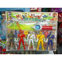 Bộ đồ chơi mô hình 5 anh em Siêu Nhân Gao FIGHT THE BRIGADE 2816-1 (giao màu ngẫu nhiên)