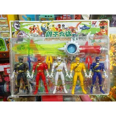 Bộ đồ chơi mô hình 5 anh em Siêu Nhân Gao FIGHT THE BRIGADE 2816-1 (giao màu ngẫu nhiên)