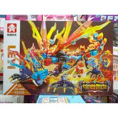 Xếp hình lắp ghép NINJA Rồng 68308 - Đồ chơi giáo dục cho trẻ em, Phát triển tư duy sáng tạo và kỹ năng lắp ráp