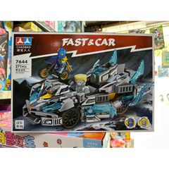 Hộp Lego Lắp Ghép Mô Hình Xe Ô Tô NINJA 7644 - Đồ Chơi Lắp Ráp Thú Vị cho Trẻ Em Yêu Thích Hành Động Ninja