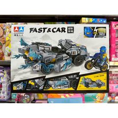 Hộp Lego Lắp Ghép Mô Hình Xe Ô Tô NINJA 7644 - Đồ Chơi Lắp Ráp Thú Vị cho Trẻ Em Yêu Thích Hành Động Ninja