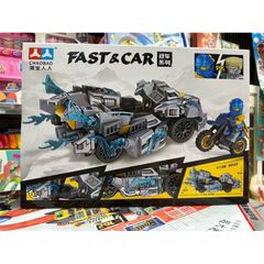 Hộp Lego Lắp Ghép Mô Hình Xe Ô Tô NINJA 7644 - Đồ Chơi Lắp Ráp Thú Vị cho Trẻ Em Yêu Thích Hành Động Ninja