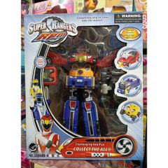 Hộp đồ chơi lắp ghép Robot biến hình Super Rangers 6688-A - Đồ chơi xếp hình ô tô Cơ Động cho bé