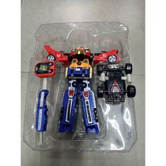 Hộp đồ chơi lắp ghép Robot biến hình Super Rangers 6688-A - Đồ chơi xếp hình ô tô Cơ Động cho bé