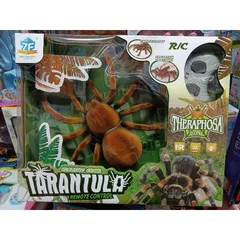 Hộp đồ chơi Con Nhện TARANTULA Điều Khiển Từ Xa - Phát Sáng 9986, Tặng Kèm Pin - Đồ Chơi Hấp Dẫn Cho Trẻ Em