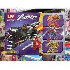 Xếp hình lắp ghép lê gô SUPER HEROES 2190-3
